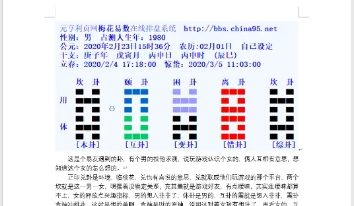 梅花易数微观论，跟传统梅花不同，注重十神干支作用