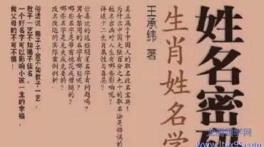 王承纬 生肖姓名学-姓名密码大解析171页-台湾.pdf